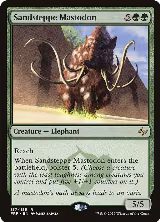 Sandsteppe Mastodon (137) — card price