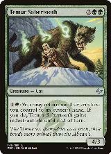 Temur Sabertooth (141) — card price