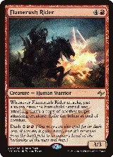 Flamerush Rider (99) — card price