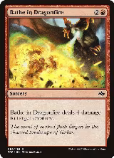 Bathe in Dragonfire (92) — card price