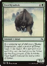 Feral Krushok (128) — card price