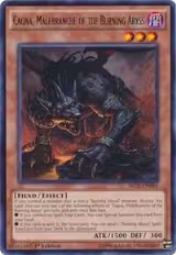 Cagna, Malebranche of the Burning Abyss (SECE-EN084), Secrets of Eternity — Yu-Gi-Oh! card price