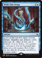 Write into Being (59) — card price