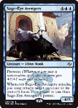 Sage-Eye Avengers (50), Prerelease Cards — Magic card price
