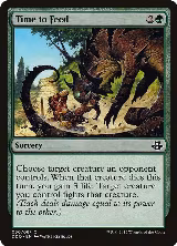 Time to Feed (50), Duel Decks: Elspeth vs. Kiora — Magic card price