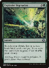 Explosive Vegetation (46), Duel Decks: Elspeth vs. Kiora — Magic card price