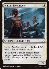 Icatian Javelineers (14), Duel Decks: Elspeth vs. Kiora — Magic card price