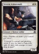 Veteran Armorsmith (27), Duel Decks: Elspeth vs. Kiora — Magic card price