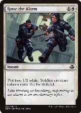 Raise the Alarm (23), Duel Decks: Elspeth vs. Kiora — Magic card price