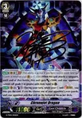 Chronojet Dragon (Signed Foil) (G-TD01/002EN), G-TD01: Awakening Of The Interdimensional Dragon — Vanguard card price