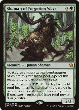 Shaman of Forgotten Ways (204), Dragons of Tarkir — Magic card price