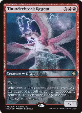 Thunderbreak Regent (162), Game Day & Store Championship Promos — Magic card price