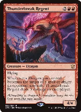 Thunderbreak Regent (162), Dragons of Tarkir — Magic card price