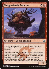 Dragonlord's Servant (138), Dragons of Tarkir — Magic card price