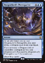 Dragonlord's Prerogative (52) — card price