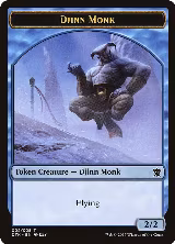 Djinn Monk Token (2), Dragons of Tarkir — Magic card price