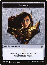 Emblem - Narset Transcendent (8) — card price