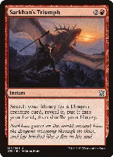 Sarkhan's Triumph (154) — card price