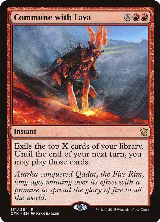Commune with Lava (131), Dragons of Tarkir — Magic card price