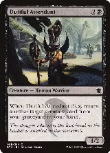Dutiful Attendant (99), Dragons of Tarkir — Magic card price