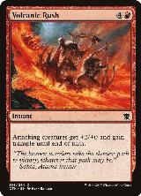 Volcanic Rush (166) — card price