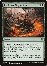 Explosive Vegetation (186), Dragons of Tarkir — Magic card price