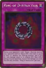Ring of Destruction (PGL2-EN063), Premium Gold: Return of the Bling — Yu-Gi-Oh! card price