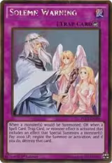 Solemn Warning (PGL2-EN068), Premium Gold: Return of the Bling — Yu-Gi-Oh! card price