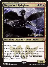 Dragonlord Kolaghan (218), Prerelease Cards — Magic card price