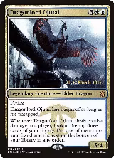 Dragonlord Ojutai (219), Prerelease Cards — Magic card price