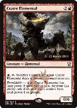Crater Elemental (132), Prerelease Cards — Magic card price