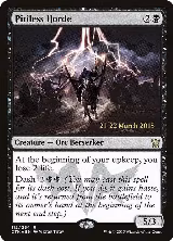 Pitiless Horde (112), Prerelease Cards — Magic card price