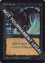 Dark Ritual (IE), International Edition — Magic card price