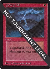 Lightning Bolt (IE), International Edition — Magic card price