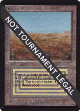 Scrubland (IE), International Edition — Magic card price