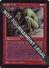 Sedge Troll (CE), Collector's Edition — Magic card price