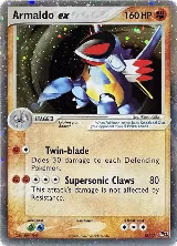 Armaldo ex (Holo) (016/017), POP Series 1 — Pokémon card price
