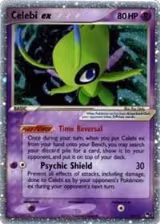 Celebi ex (Holo) (017/017), POP Series 2 — Pokémon card price
