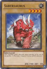 Sabersaurus (DEM1-EN003) — card price