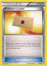 Professor's Letter (Sylveon) (28/30), XY Trainer Kit: Sylveon & Noivern — Pokémon card price