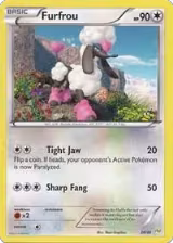 Furfrou (#20 - Noivern) (20/30), XY Trainer Kit: Sylveon & Noivern — Pokémon card price