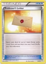 Professor's Letter (Noivern) (24/30), XY Trainer Kit: Sylveon & Noivern — Pokémon card price
