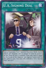 U.A. Signing Deal (CROS-EN088) — card price