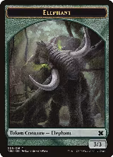 Elephant Token (9) — card price