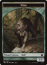 Wolf Token (13) — card price