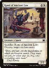 Kami of Ancient Law (21) — card price