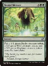 Bestial Menace (141), Modern Masters 2015 — Magic card price