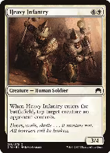 Heavy Infantry (18) — card price