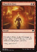 Chandra's Fury (136) — card price