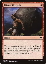 Titan's Strength (166) — card price